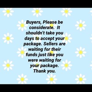 SERIOUSLY POSHERS! I CANNOT STRESS THIS ENOUGH!